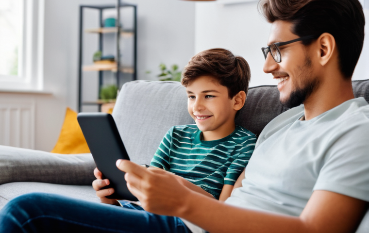 청소년지도사와 청소년 가족관계 개선 사례 - **Family Negotiation of Rules and Autonomy:** A bright and orderly kitchen or dining room. A family ...