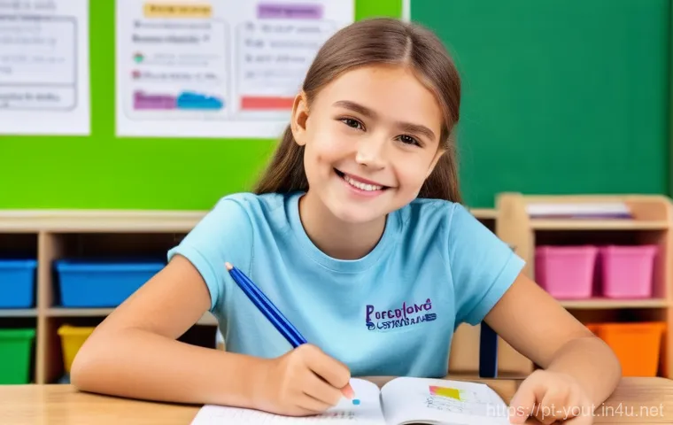 청소년지도사와 청소년의 학습 장애 극복 사례 - **Prompt:** A 14-year-old girl with light brown hair, wearing a modest, casual outfit consisting of ...