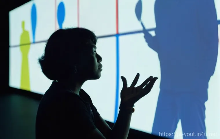 청소년지도사로서의 대중 강연 경험 - **Prompt:** A thoughtful male speaker in his 40s, with a warm and approachable demeanor, is seen in ...