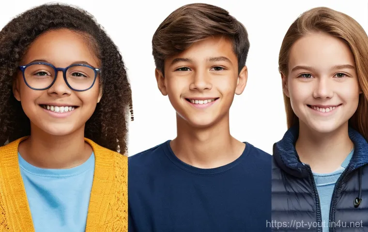 청소년지도사로서의 진로 탐구 사례 - Here are three detailed image prompts in English, designed to be appropriate for a 15+ age audience ...