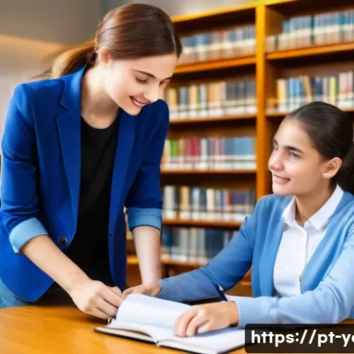 Home 31 청소년지도사 자격증으로 가능한 부업 - **Prompt 1: Personalized Educational Coaching Session**
"A bright, naturally lit image of a prof...